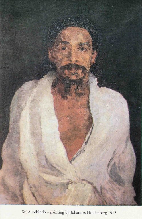 Шри Ауробиндо – портрет Иоханнеса Холенберга, 1915г.